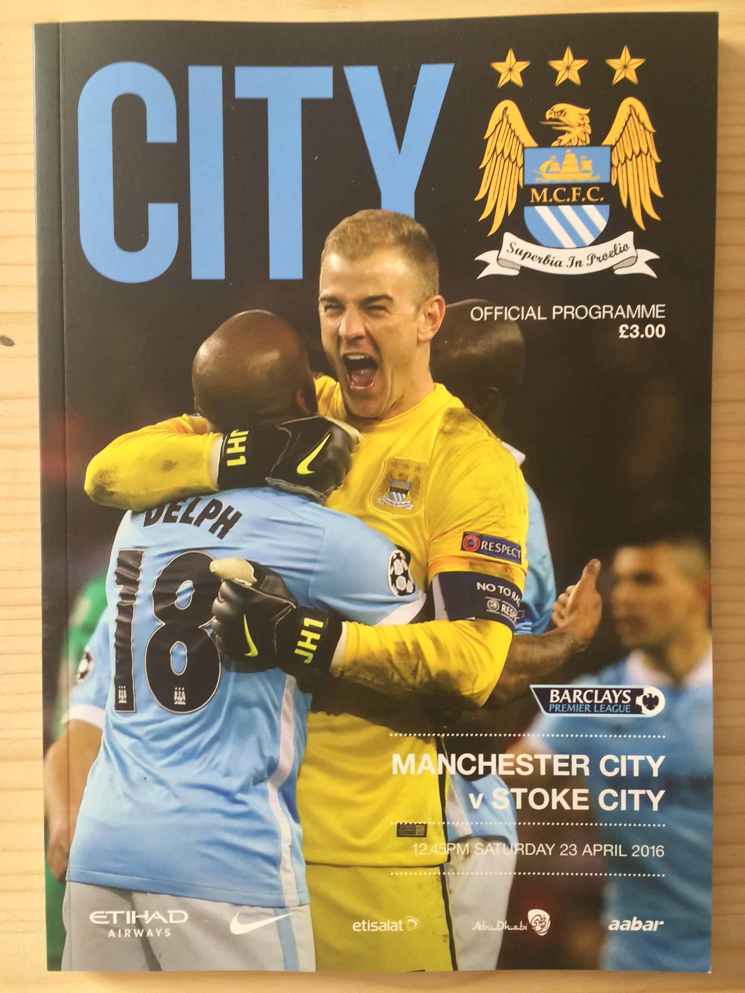 Manchester City FC v Stoke City FC